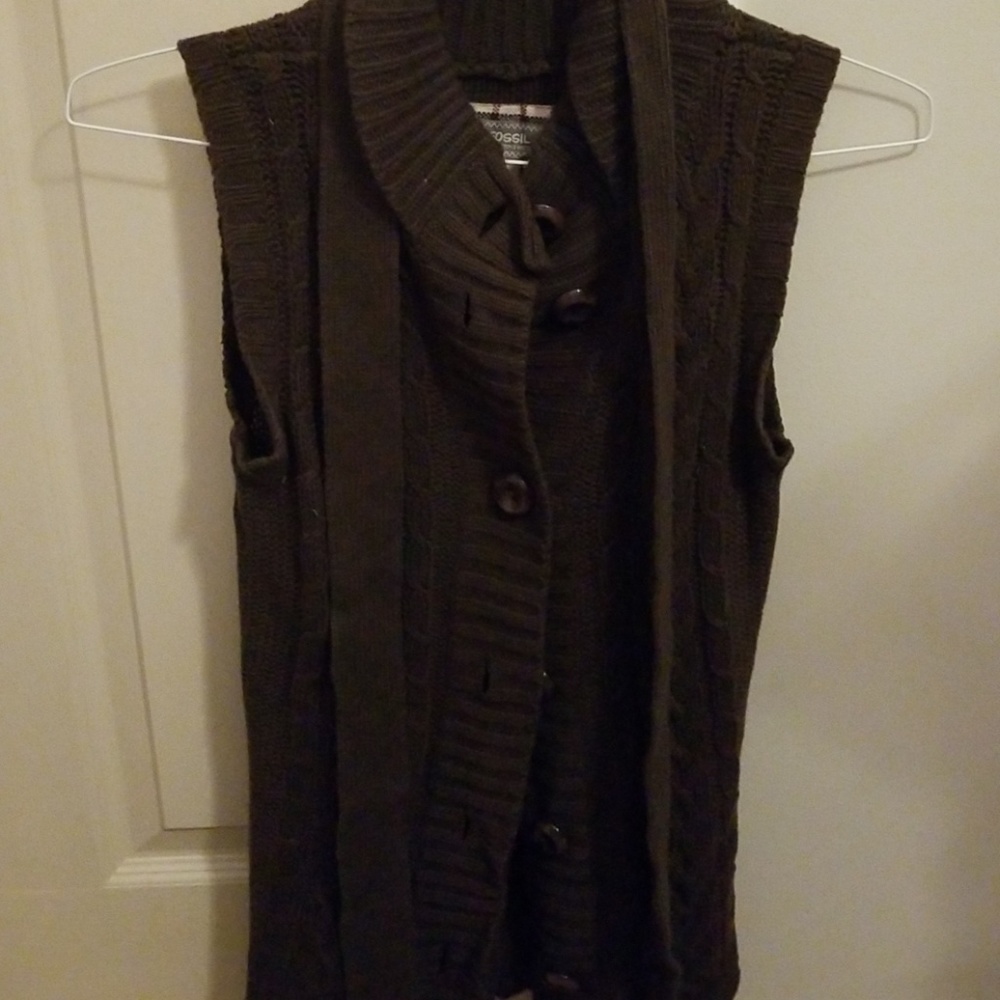 Fossil sweater vest